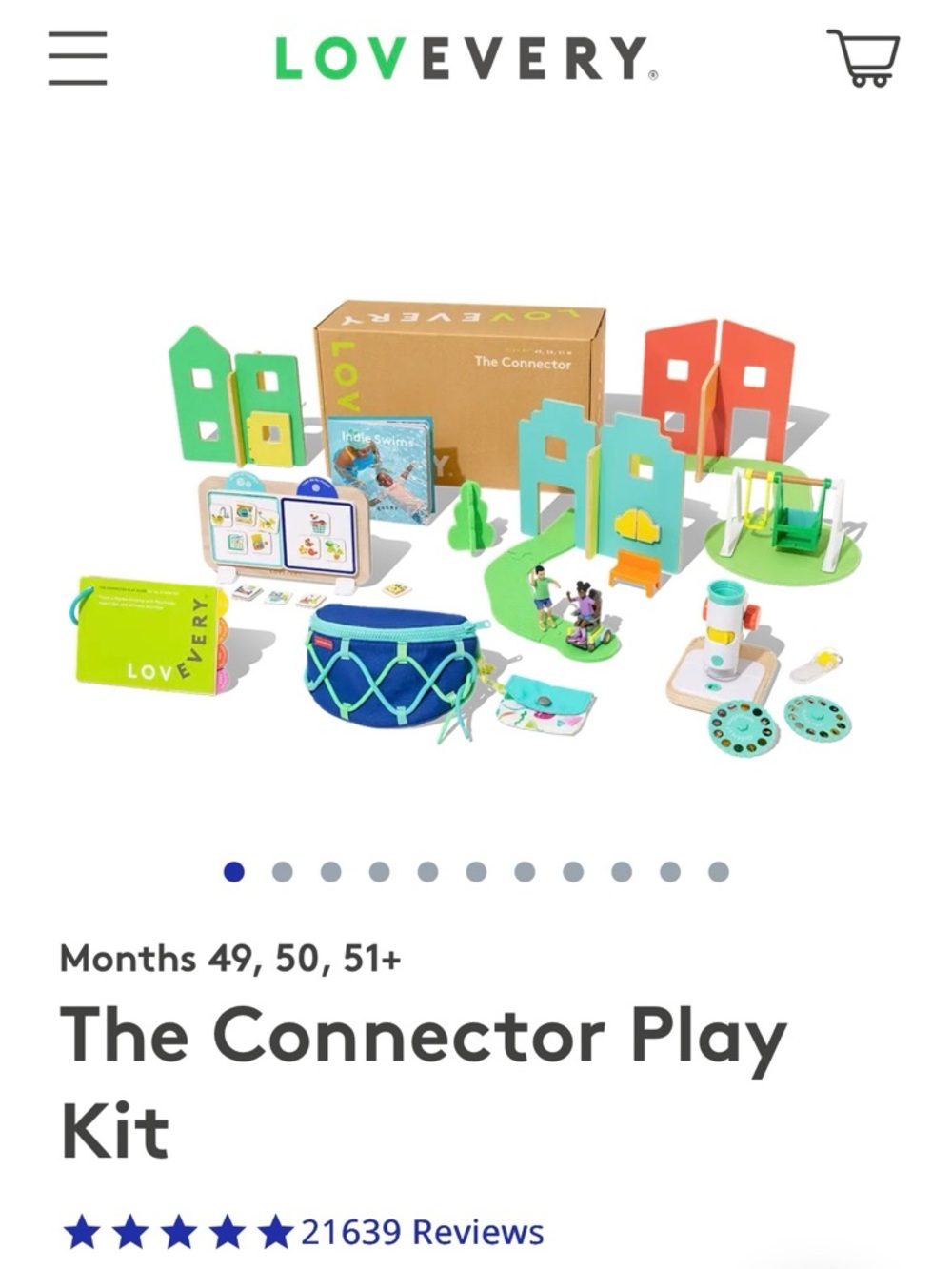 Brand New - LOVEVERY Toy Montessori Kit Set 49, 50, 51 Months / 4 yr - $144 Rtl